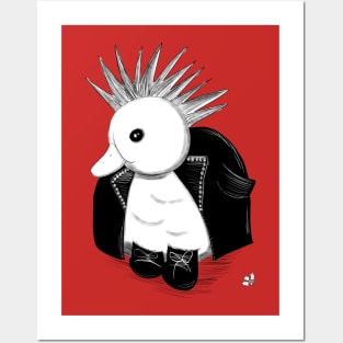 Punk Rock Duck Posters and Art